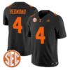 Ty Redmond Jersey #4 Tennessee Vols 2026 Vapor Limited Stitched
