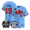 Walker Hooks Jersey #19 Ole Miss 2026 World Series Vapor Stitched - Top Design Fan Walker Hooks Jersey #19 Ole Miss 2026 World Series Vapor Stitched