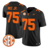 Wendell Moe Jr Jersey #75 Tennessee Vols 2026 Vapor Limited Stitched - Top Design Fan Wendell Moe Jr Jersey #75 Tennessee Vols 2026 Vapor Limited Stitched