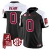 Yhonzae Pierre Jersey #0 Alabama Crimson 2026 SEC Patch Stitched - Top Design Fan Yhonzae Pierre Jersey #0 Alabama Crimson 2026 SEC Patch Stitched