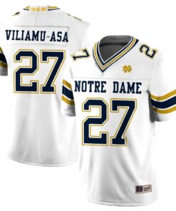 Notre Dame Fighting Irish 2026 Shamrock Series Football Vapor Jersey - Stitched