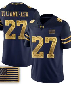 Notre Dame Fighting Irish 2026 Shamrock Series Football Vapor Jersey - Stitched