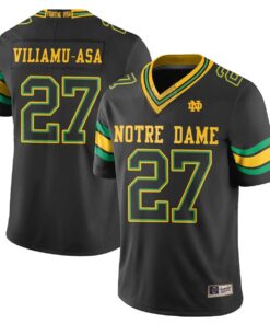 Notre Dame Fighting Irish 2026 Shamrock Series Football Vapor Jersey - Stitched