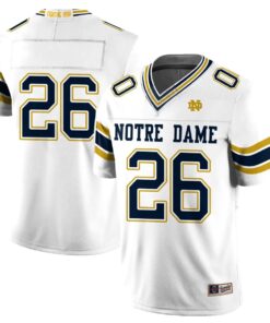 Notre Dame Fighting Irish 2026 Shamrock Series Football Vapor Jersey - Stitched
