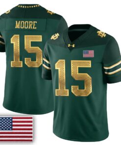 Notre Dame Fighting Irish 2026 Shamrock Series Football Vapor Jersey - Stitched