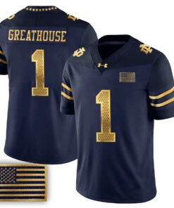 Notre Dame Fighting Irish 2026 Shamrock Series Football Vapor Jersey - Stitched