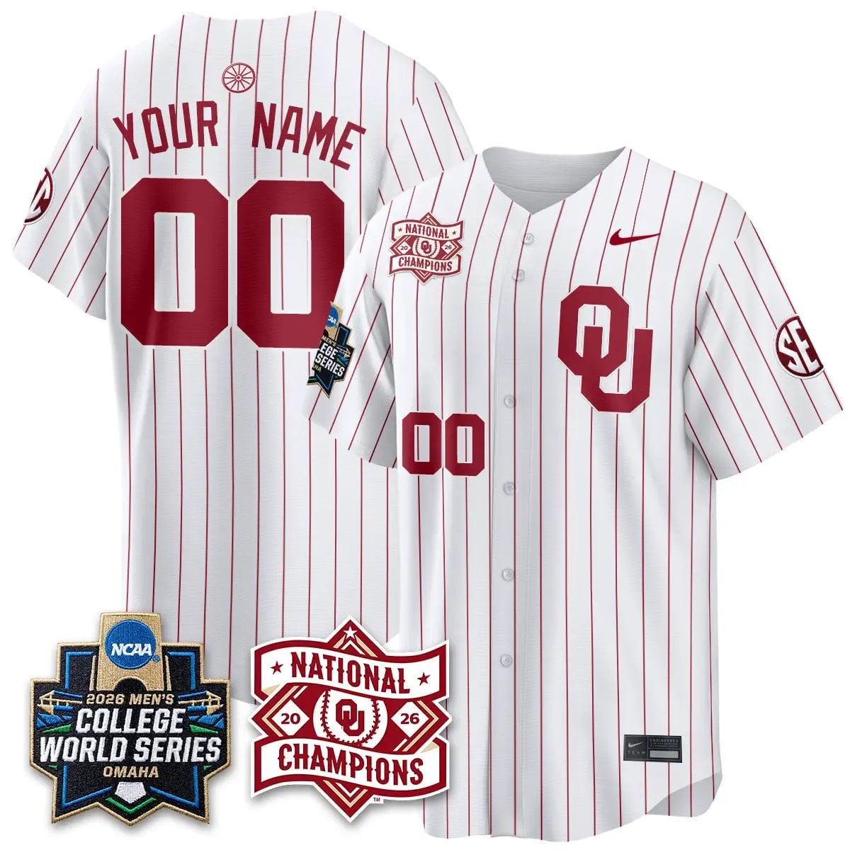oklahoma-sooners-2026-ncaa-baseball-mens-college-world-series-champions-vapor-custom-jersey-stitched-03 - Top Design Fan Oklahoma Sooners 2026 NCAA Baseball College World Series Champions Vapor Custom Jersey - Stitched