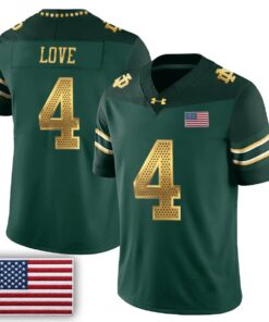 Notre Dame Fighting Irish 2026 Shamrock Series Football Vapor Jersey - Stitched