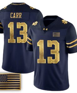 Notre Dame Fighting Irish 2026 Shamrock Series Football Vapor Jersey - Stitched
