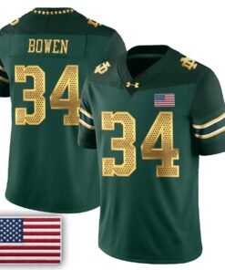 Notre Dame Fighting Irish 2026 Shamrock Series Football Vapor Jersey - Stitched