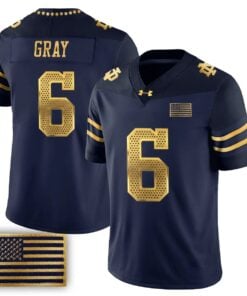 Notre Dame Fighting Irish 2026 Shamrock Series Football Vapor Jersey - Stitched