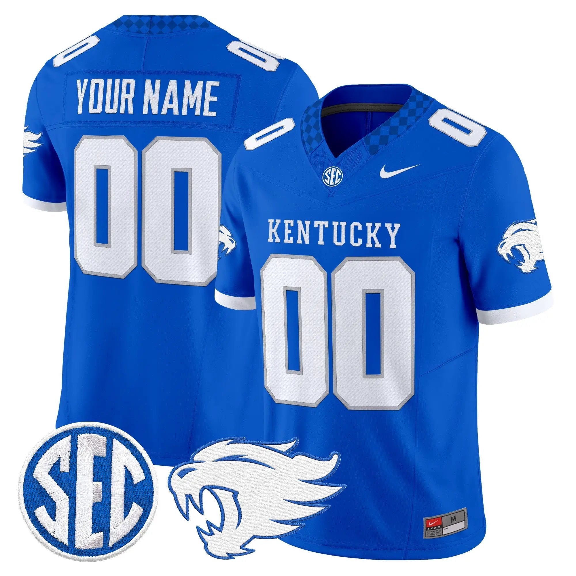 Kentucky Wildcats 2026 Vapor Limited Custom Jersey - Stitched - Top Design Fan Kentucky Wildcats 2026 Vapor Limited Custom Jersey - Stitched