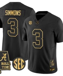 Alabama Crimson Tide 2026 Gold Vapor Limited Jersey - Alabama Map - Stitched