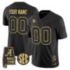 Alabama Crimson Tide 2026 Gold Vapor Limited Custom Jersey - Alabama Map - Stitched - Top Design Fan Alabama Crimson Tide 2026 Gold Vapor Limited Custom Jersey - Alabama Map - Stitched
