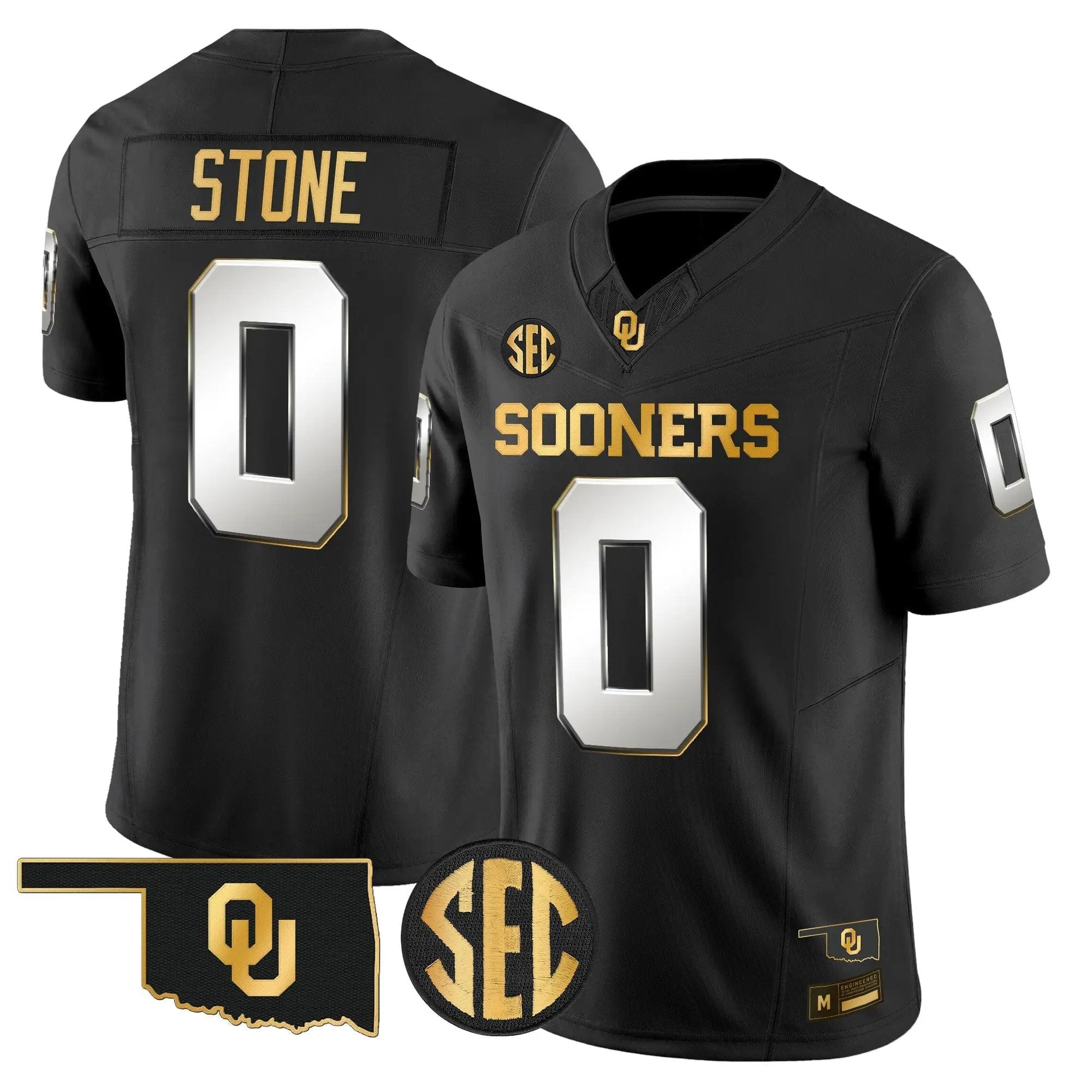mens-oklahoma-sooners-2026-gold-vapor-limited-jersey-all-stitched-24 - Top Design Fan Oklahoma Sooners 2026 Gold Vapor Limited Jersey - Stitched