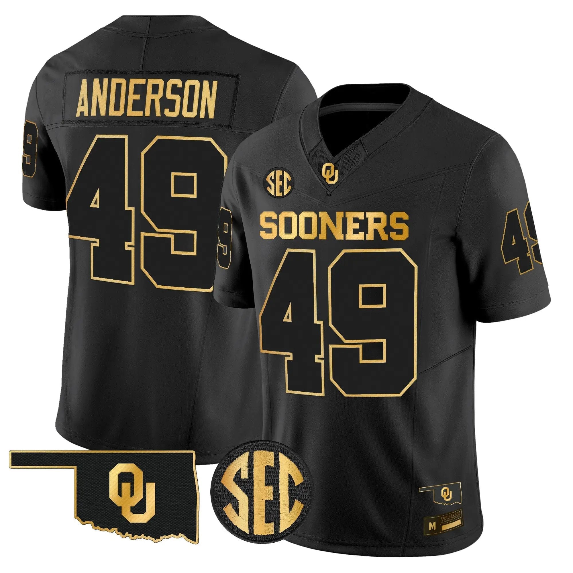 mens-oklahoma-sooners-2026-gold-vapor-limited-jersey-all-stitched-05 - Top Design Fan Oklahoma Sooners 2026 Gold Vapor Limited Jersey - Stitched