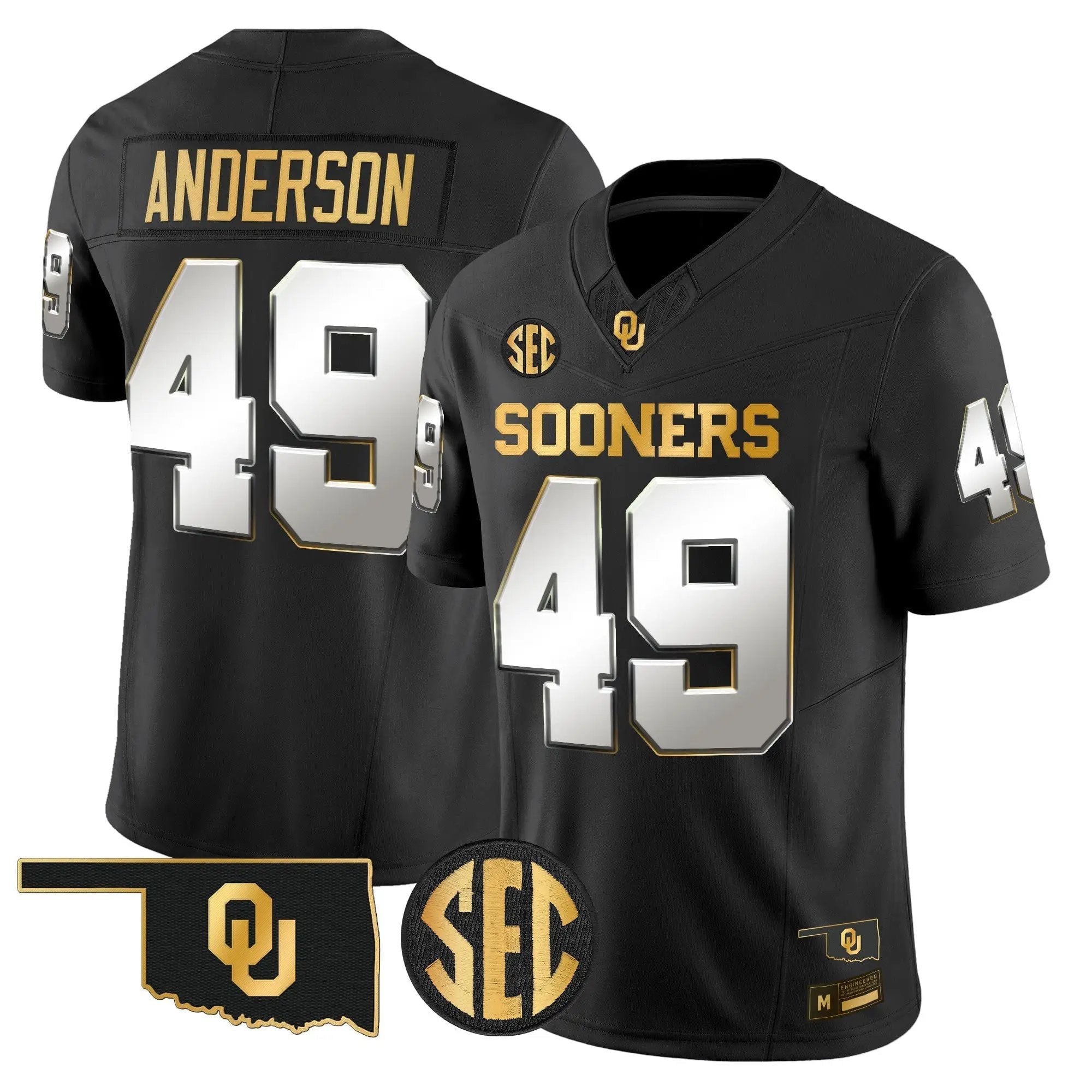 mens-oklahoma-sooners-2026-gold-vapor-limited-jersey-all-stitched-25 - Top Design Fan Oklahoma Sooners 2026 Gold Vapor Limited Jersey - Stitched
