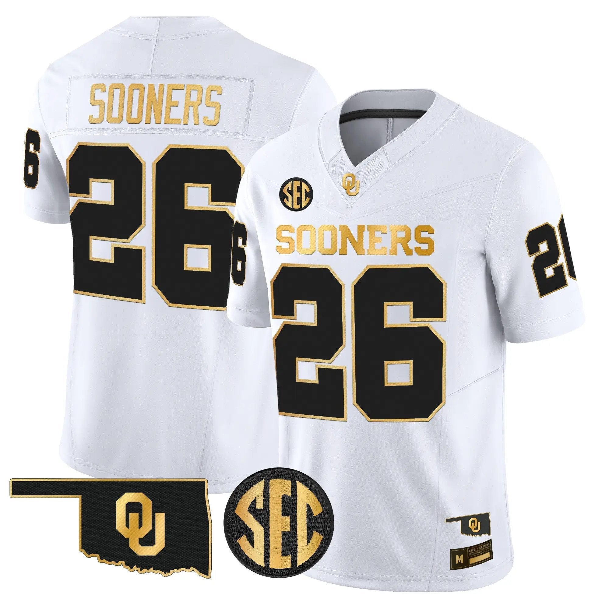 mens-oklahoma-sooners-2026-gold-vapor-limited-jersey-all-stitched-18 - Top Design Fan Oklahoma Sooners 2026 Gold Vapor Limited Jersey - Stitched