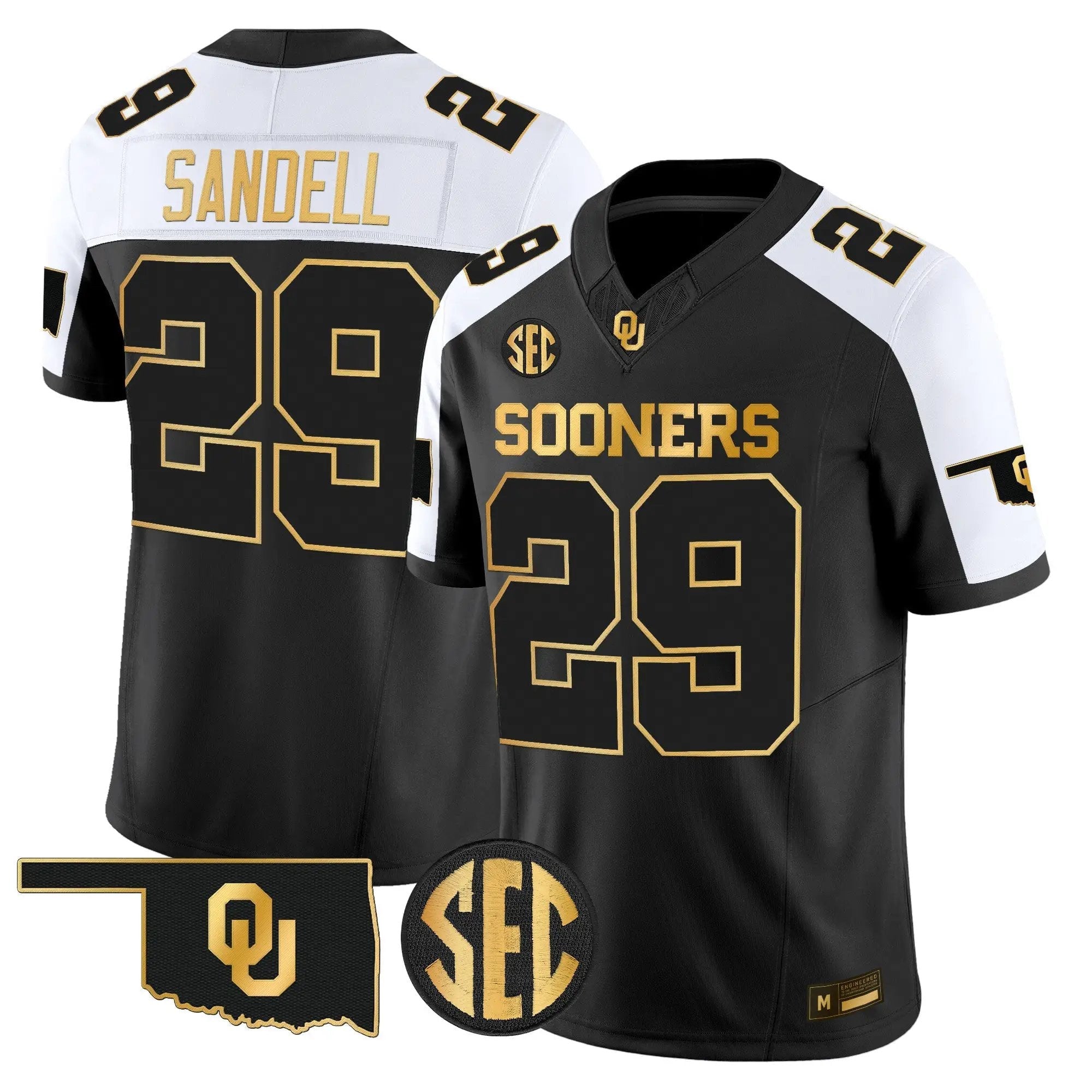 mens-oklahoma-sooners-2026-gold-vapor-limited-jersey-all-stitched-37 - Top Design Fan Oklahoma Sooners 2026 Gold Vapor Limited Jersey - Stitched