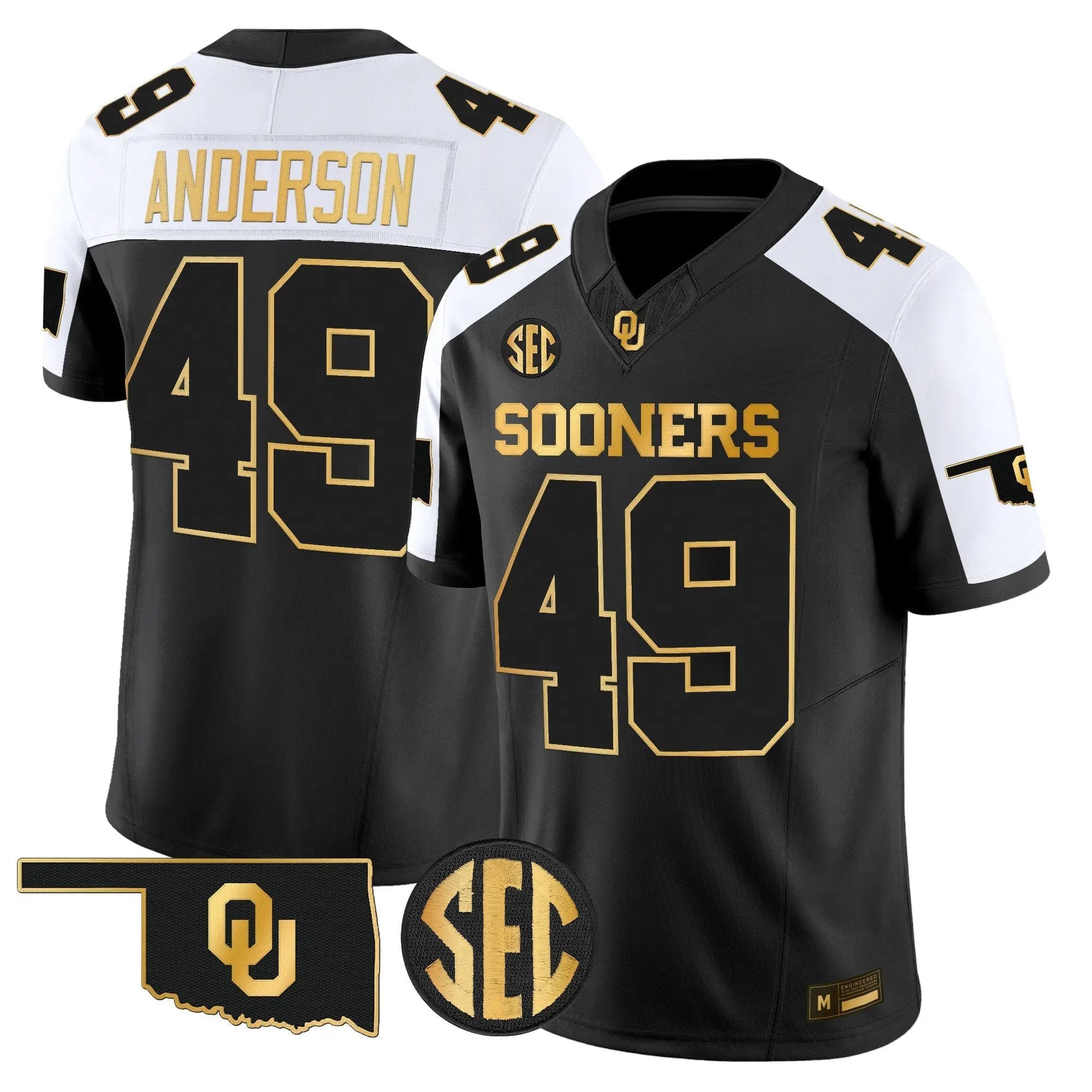 mens-oklahoma-sooners-2026-gold-vapor-limited-jersey-all-stitched-35 - Top Design Fan Oklahoma Sooners 2026 Gold Vapor Limited Jersey - Stitched