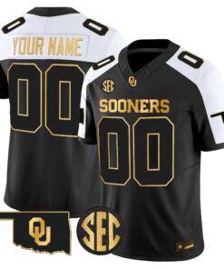 OU 2026 Gold Vapor Limited Custom Jersey - Stitched by Digigearus