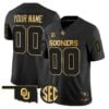 Oklahoma Sooners 2026 Gold Vapor Limited Custom Jersey - Stitched - Top Design Fan Oklahoma Sooners 2026 Gold Vapor Limited Custom Jersey - Stitched