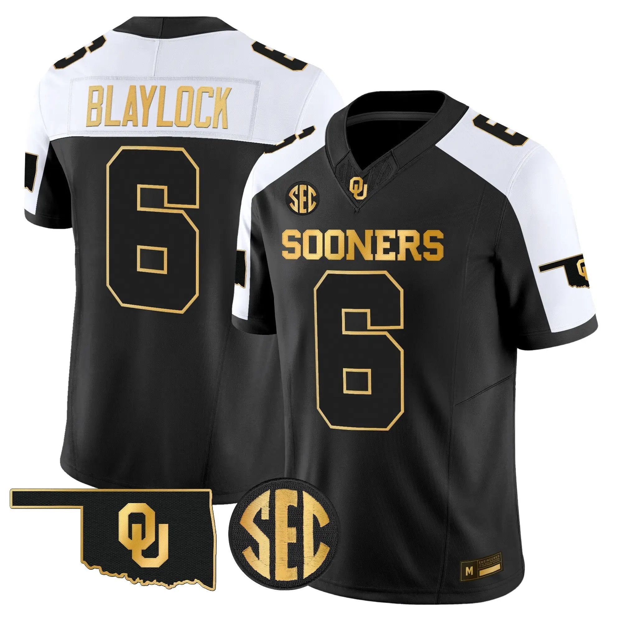 mens-oklahoma-sooners-2026-gold-vapor-limited-jersey-all-stitched-32 - Top Design Fan Oklahoma Sooners 2026 Gold Vapor Limited Jersey - Stitched