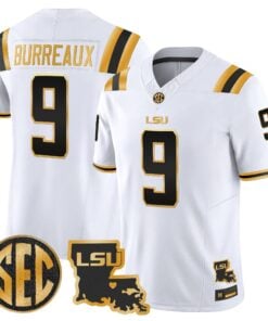 LSU Tigers 2026 Louisiana Patch Gold Vapor Limited Jersey - Stitched