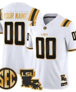 lsu-tigers-2026-louisiana-patch-gold-vapor-limited-custom-jersey-all-stitched-01 - Top Design Fan LSU Tigers 2026 Louisiana Patch Gold Vapor Limited Custom Jersey - Stitched