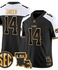 LSU Tigers 2026 Louisiana Patch Gold Vapor Limited Jersey - Stitched