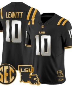 LSU Tigers 2026 Louisiana Patch Gold Vapor Limited Jersey - Stitched