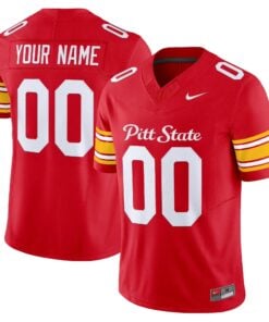 Pittsburg State Athletics 2026 Vapor Limited Custom Jersey - Stitched