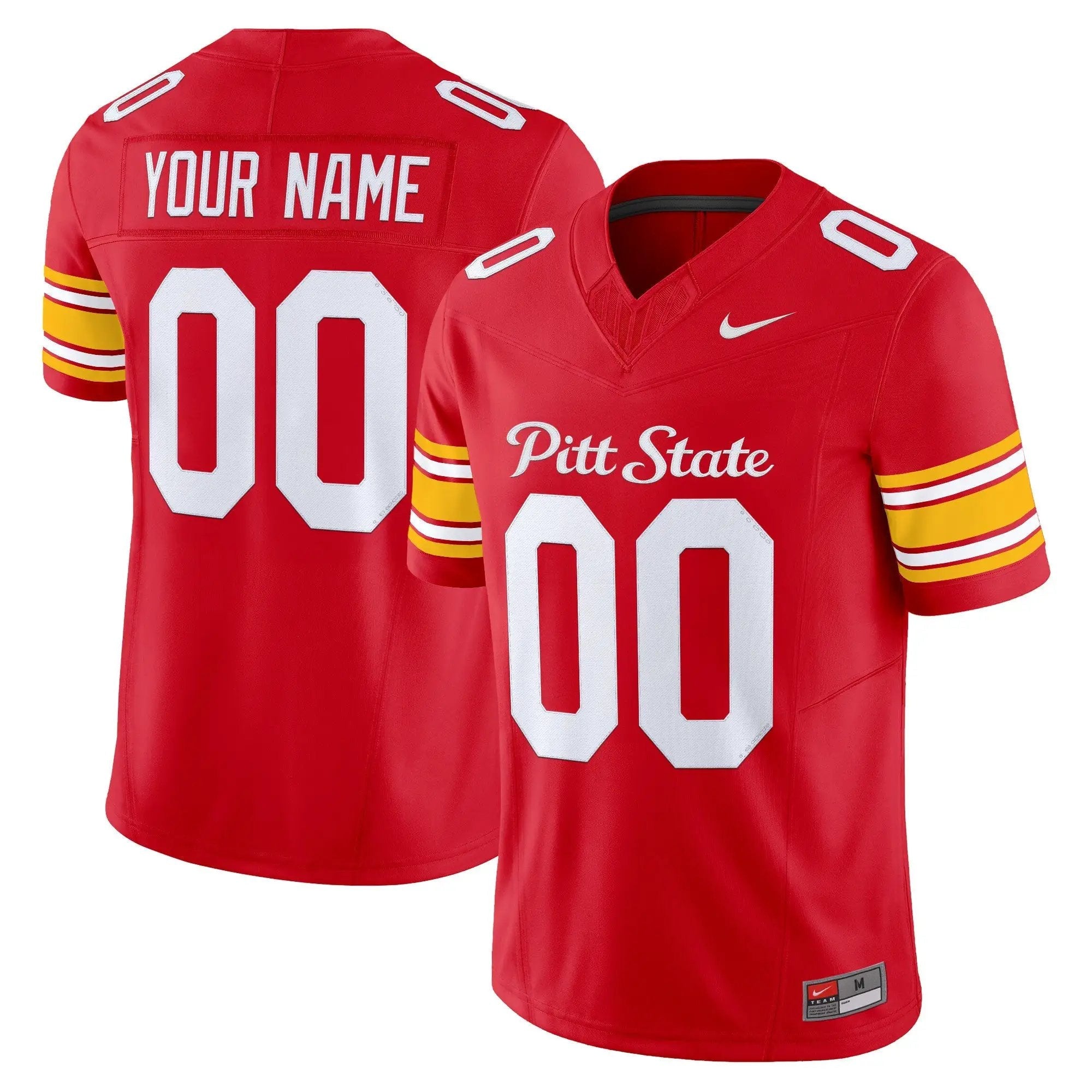 Pittsburg State Athletics 2026 Vapor Limited Custom Jersey - Stitched - Top Design Fan Pittsburg State Athletics 2026 Vapor Limited Custom Jersey - Stitched