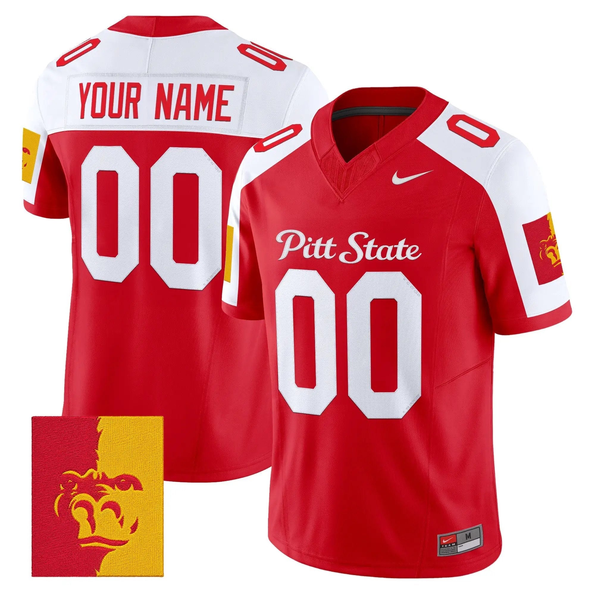 pittsburg-state-athletics-2026-vapor-limited-custom-jersey-all-stitched-02 - Top Design Fan Pittsburg State Athletics 2026 Vapor Limited Custom Jersey - Stitched