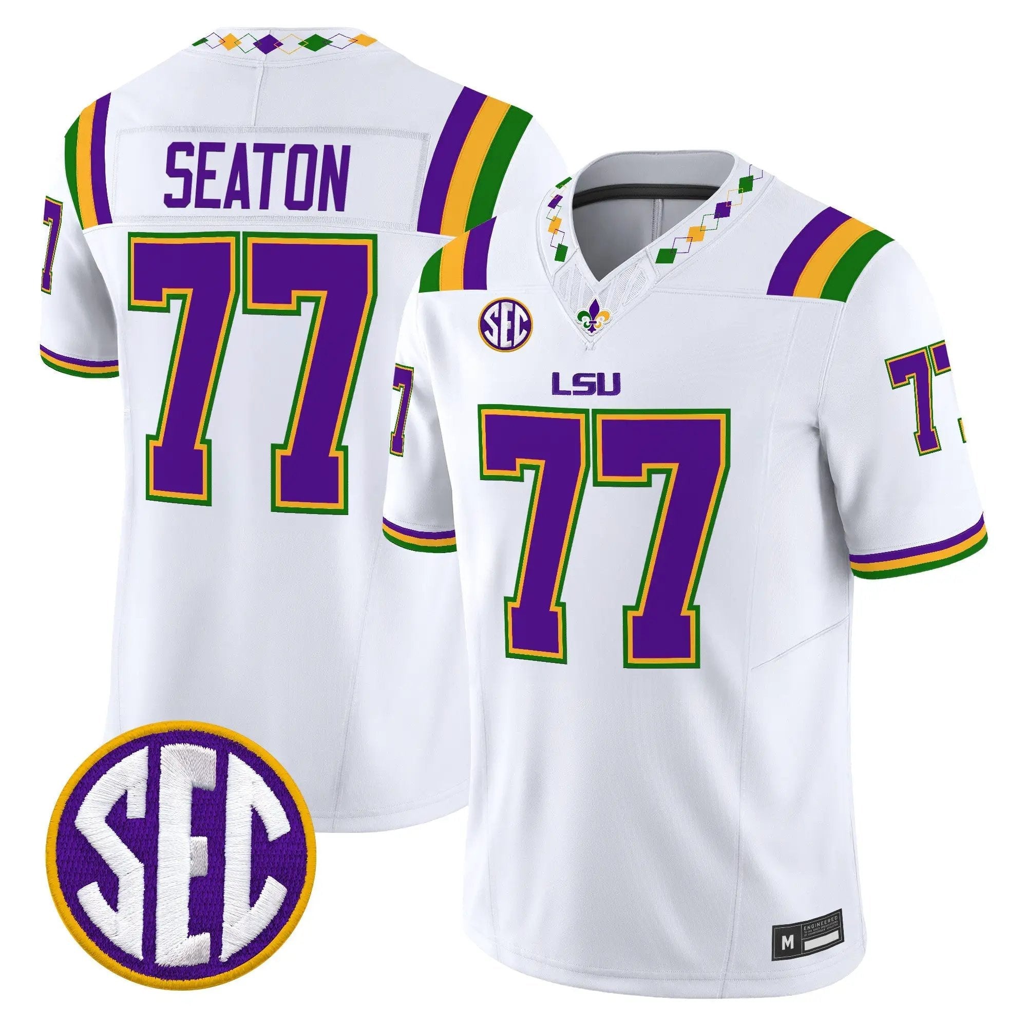 mens-lsu-tigers-2026-mardi-gras-edition-vapor-limited-jersey-all-stitched-04 - Top Design Fan LSU Tigers 2026 "Mardi Gras Edition'' Vapor Limited Jersey - Stitched