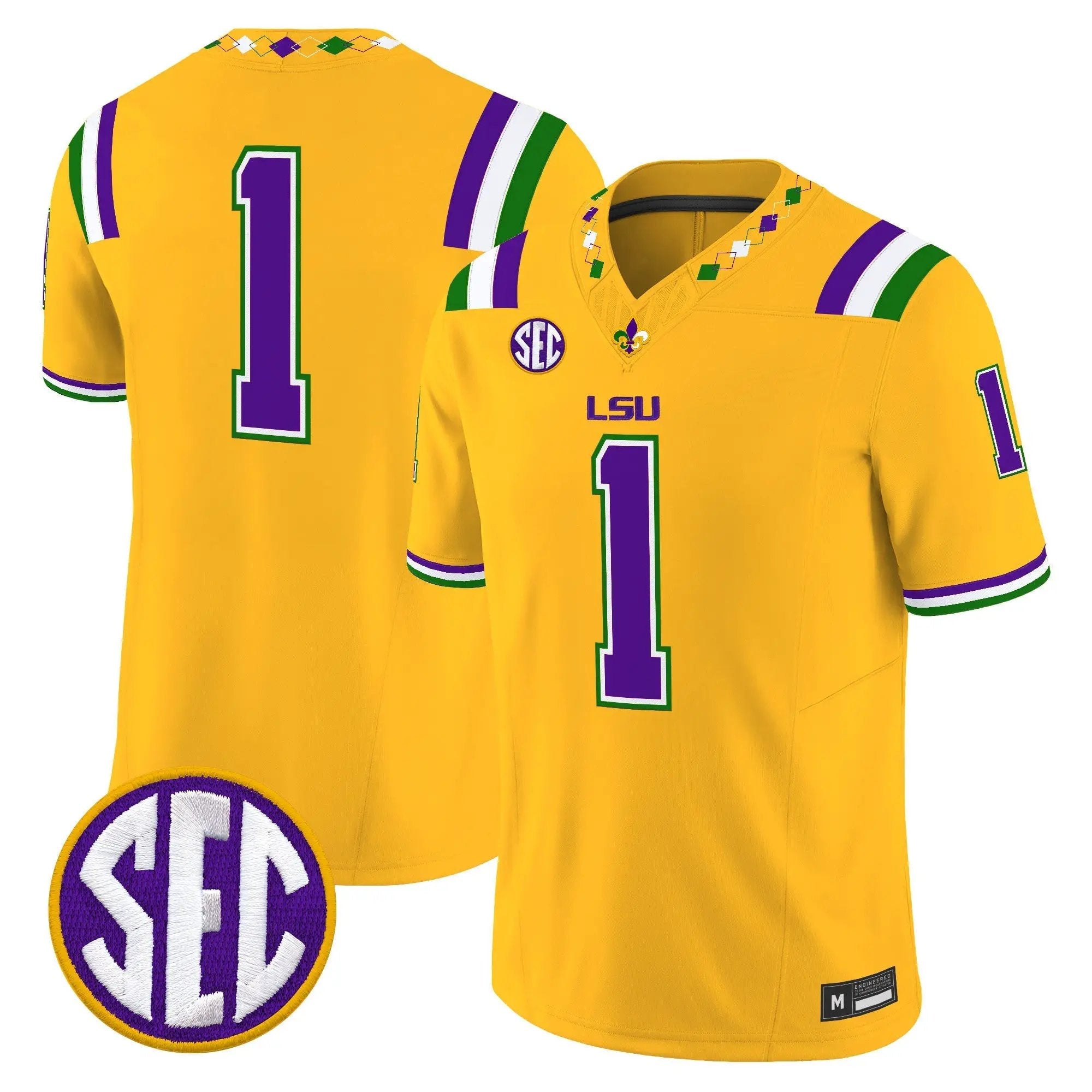 mens-lsu-tigers-2026-mardi-gras-edition-vapor-limited-jersey-all-stitched-29 - Top Design Fan LSU Tigers 2026 "Mardi Gras Edition'' Vapor Limited Jersey - Stitched