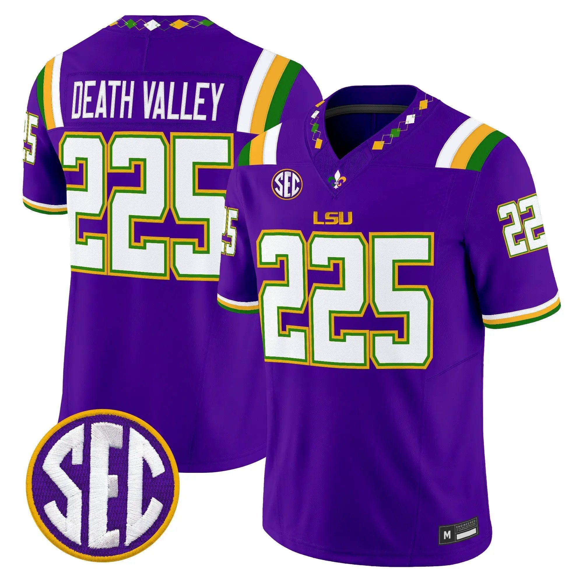 mens-lsu-tigers-2026-mardi-gras-edition-vapor-limited-jersey-all-stitched-11 - Top Design Fan LSU Tigers 2026 "Mardi Gras Edition'' Vapor Limited Jersey - Stitched