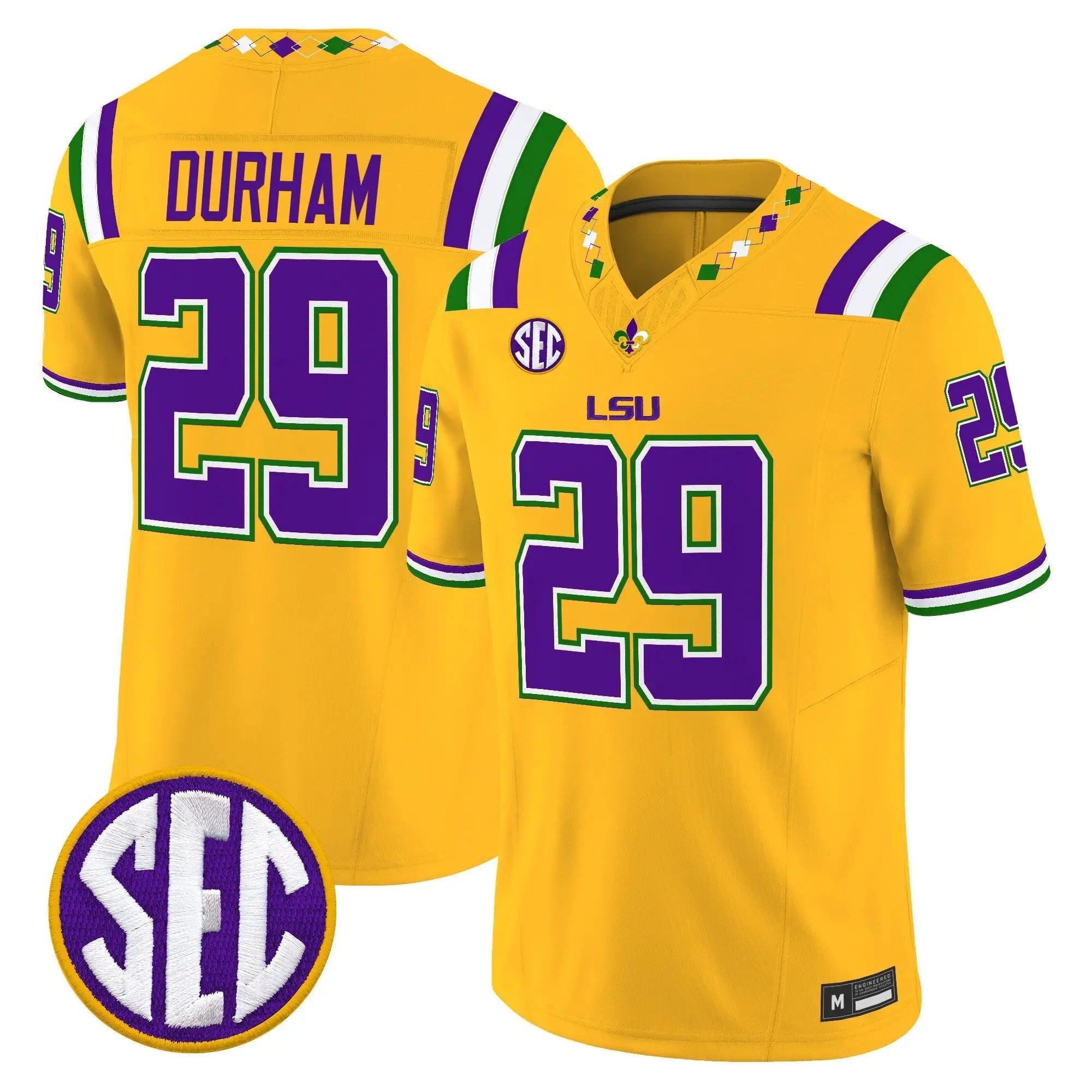 mens-lsu-tigers-2026-mardi-gras-edition-vapor-limited-jersey-all-stitched-22 - Top Design Fan LSU Tigers 2026 "Mardi Gras Edition'' Vapor Limited Jersey - Stitched