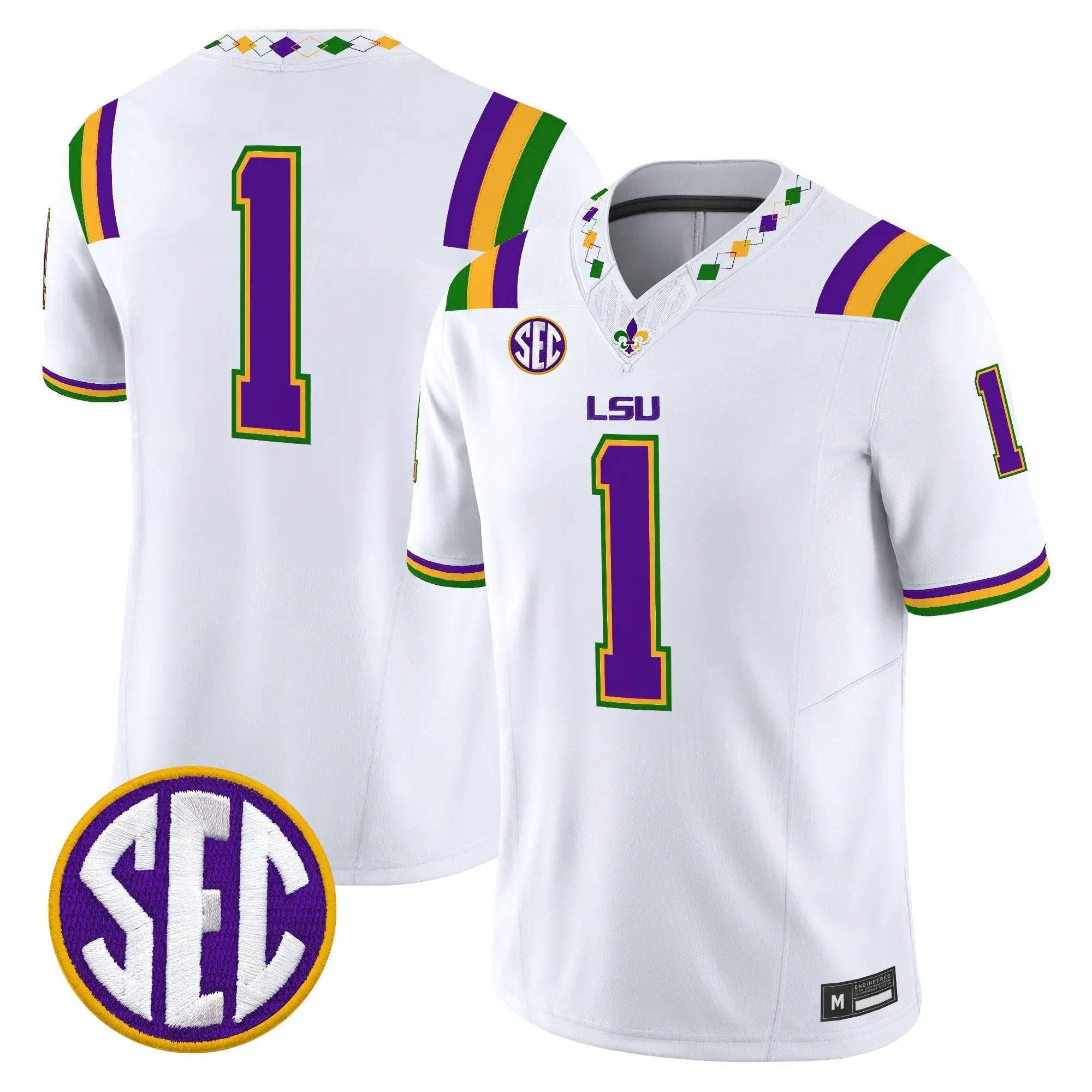 mens-lsu-tigers-2026-mardi-gras-edition-vapor-limited-jersey-all-stitched-09 - Top Design Fan LSU Tigers 2026 "Mardi Gras Edition'' Vapor Limited Jersey - Stitched
