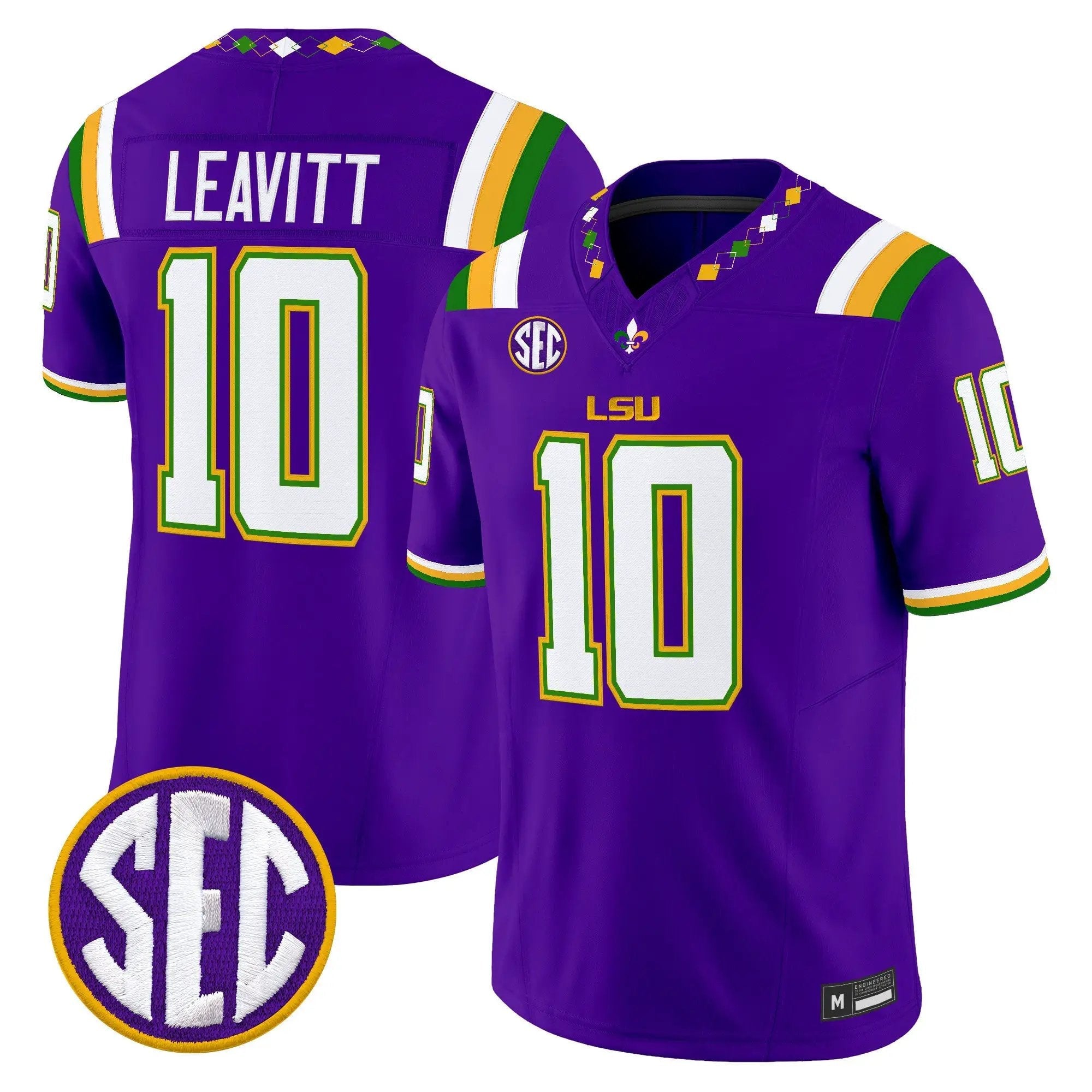 mens-lsu-tigers-2026-mardi-gras-edition-vapor-limited-jersey-all-stitched-10 - Top Design Fan LSU Tigers 2026 "Mardi Gras Edition'' Vapor Limited Jersey - Stitched