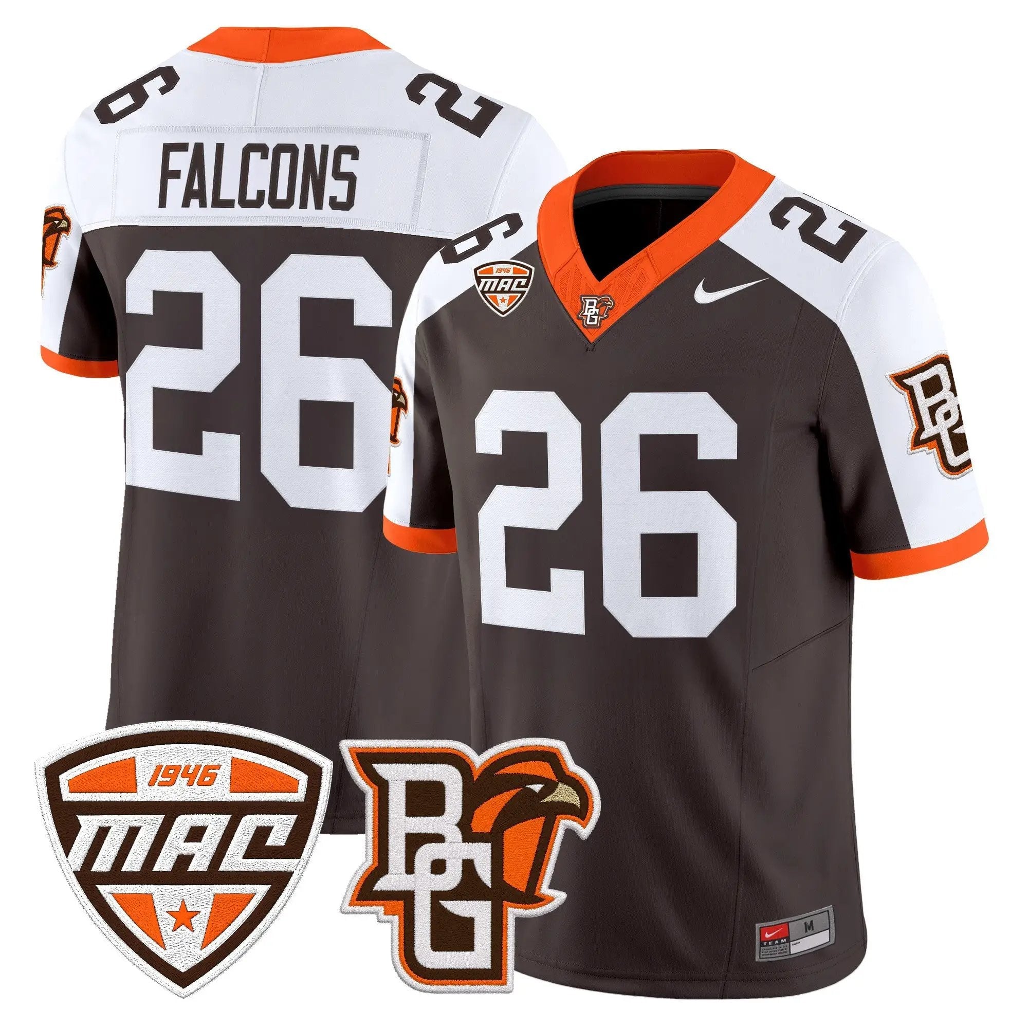 Bowling Green Falcons 2026 Vapor Limited Jersey - Stitched by Digigearus