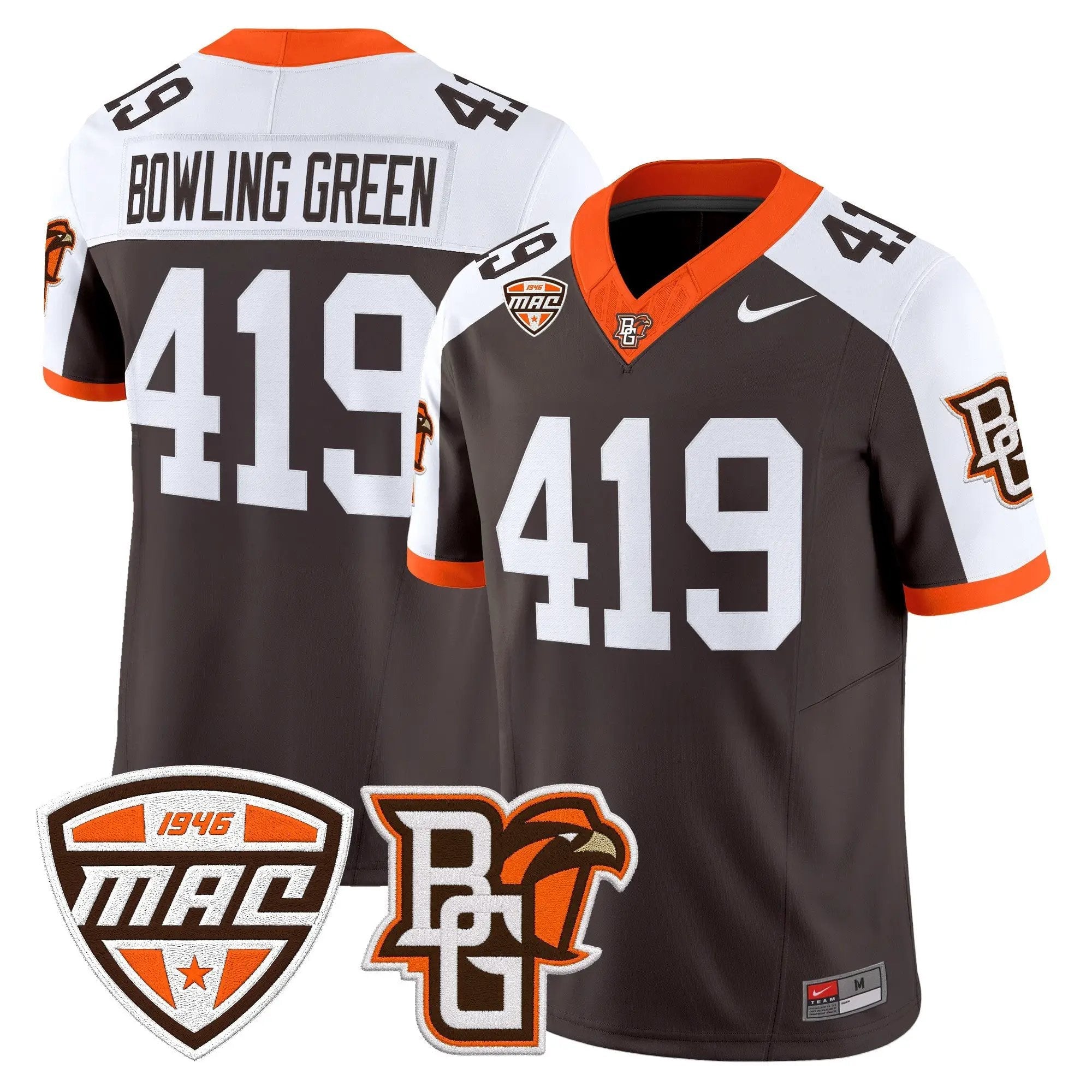 Bowling Green Falcons 2026 Vapor Limited Jersey - Stitched by Digigearus