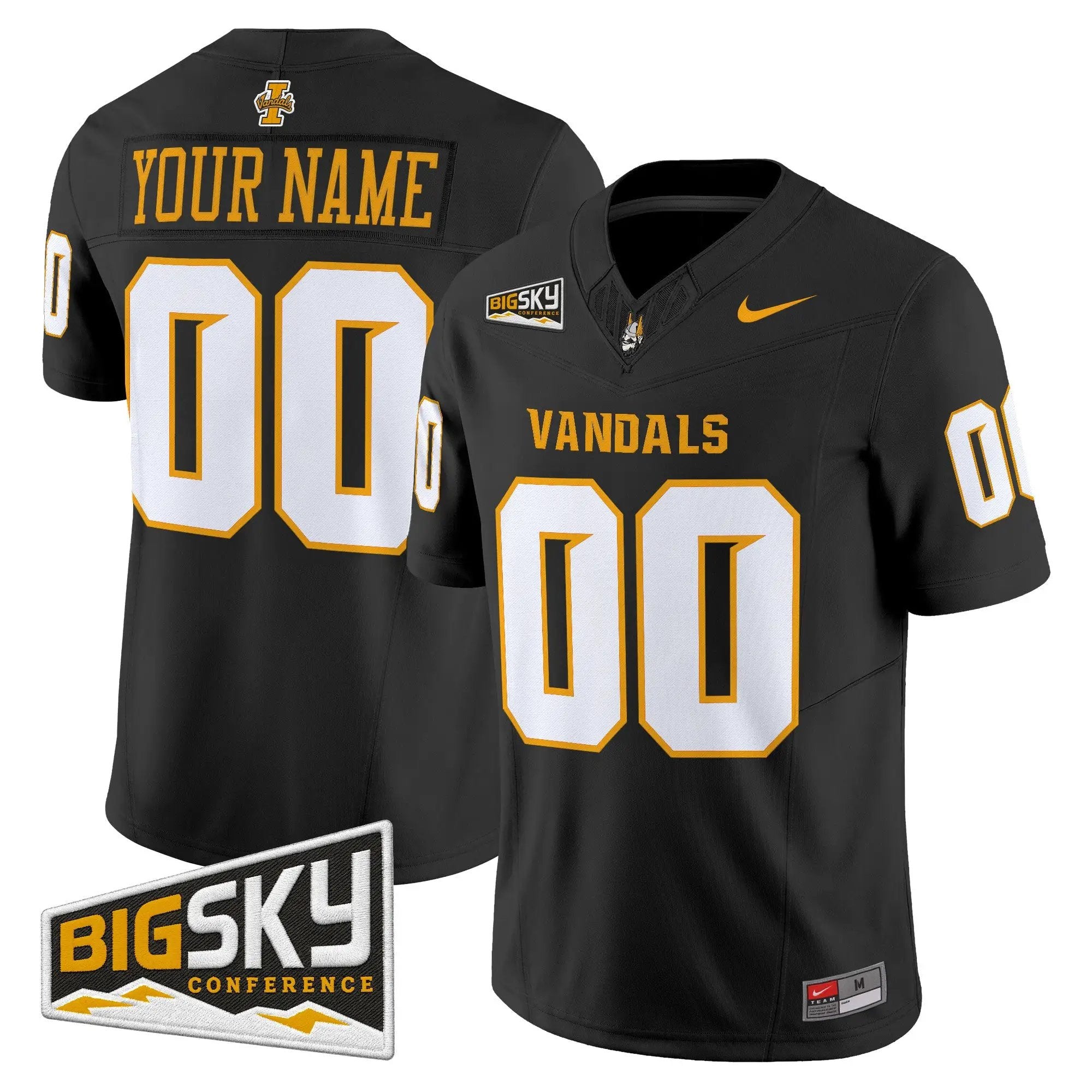 Idaho Vandals 2026 Vapor Limited Custom Jersey - Stitched - Top Design Fan Idaho Vandals 2026 Vapor Limited Custom Jersey - Stitched