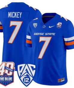Boise State Broncos 2026 Vapor Limited Jersey - 40th Anniversary Patch - Stitched