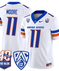 Boise State Broncos 2026 Vapor Limited Jersey - 40th Anniversary Patch - Stitched