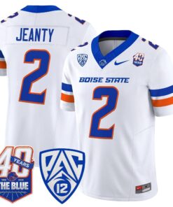 Boise State Broncos 2026 Vapor Limited Jersey - 40th Anniversary Patch - Stitched