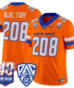 Boise State Broncos 2026 Vapor Limited Jersey - 40th Anniversary Patch - Stitched