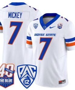 Boise State Broncos 2026 Vapor Limited Jersey - 40th Anniversary Patch - Stitched