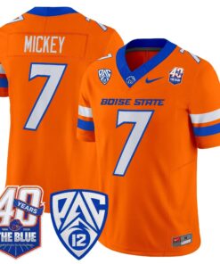 Boise State Broncos 2026 Vapor Limited Jersey - 40th Anniversary Patch - Stitched