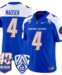 Boise State Broncos 2026 Vapor Limited Jersey - 40th Anniversary Patch - Stitched